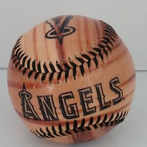 Ultra Rare Collector's 2011 ANAHEIM ANGELS Rawlings Wood Like PROMO Baseball. Th